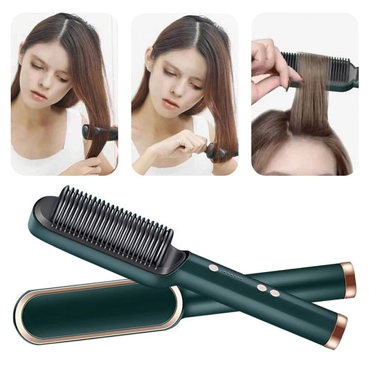 2 in 1 Electric Hair Straightening Comb