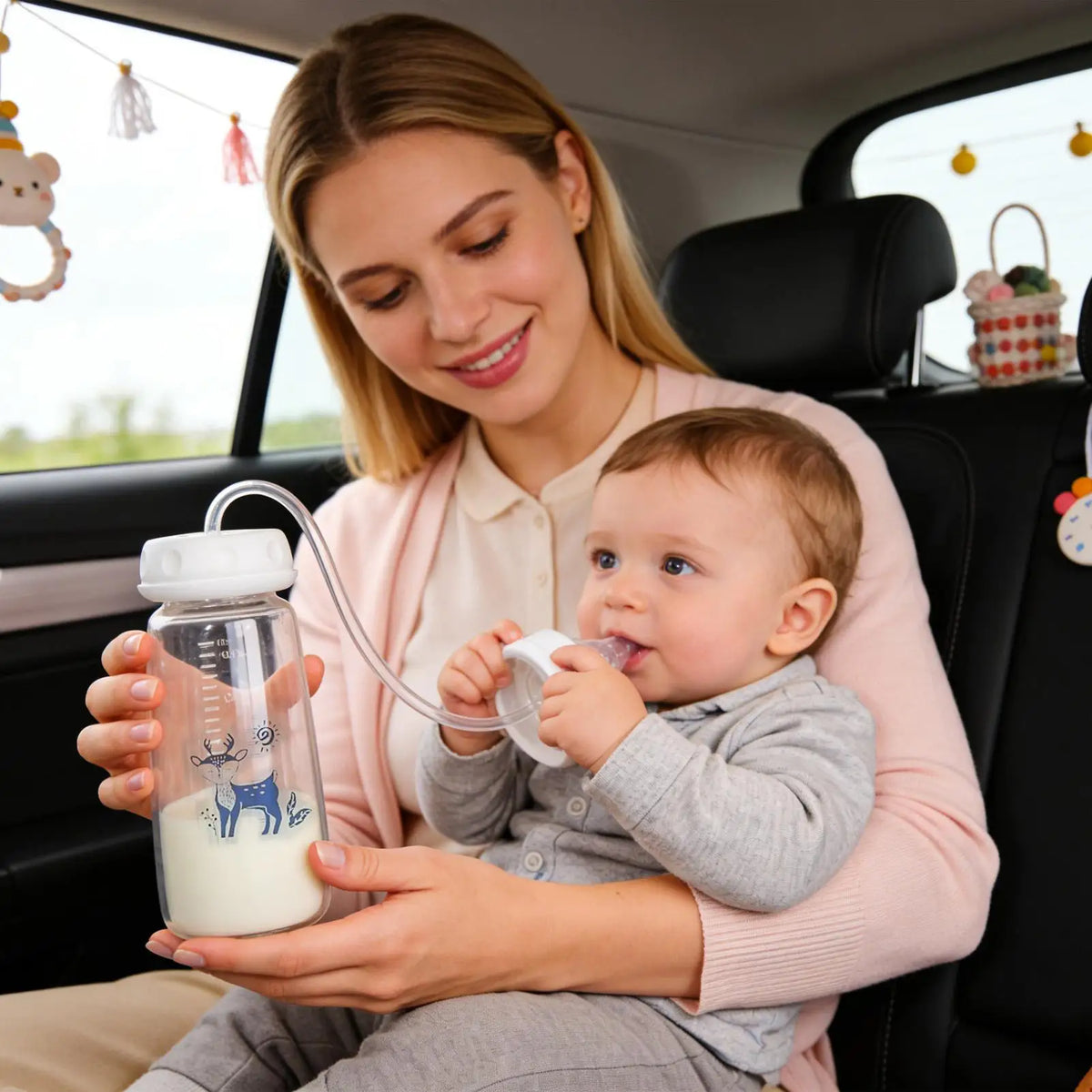 Hands Free Baby Feeding Bottle 250ML