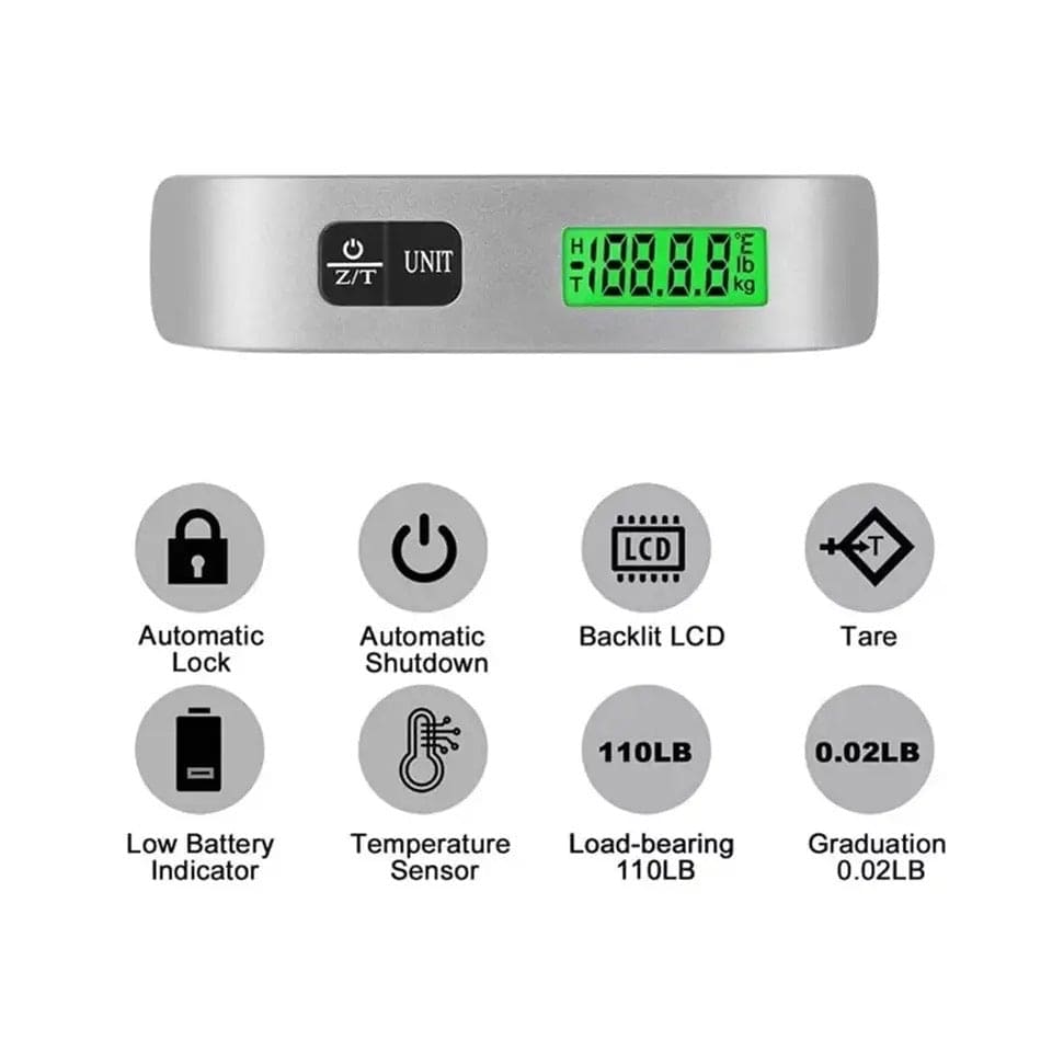 Portable LCD Digital Hanging Scale