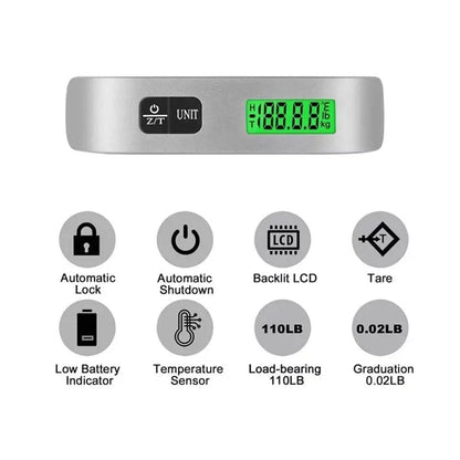 Portable LCD Digital Hanging Scale
