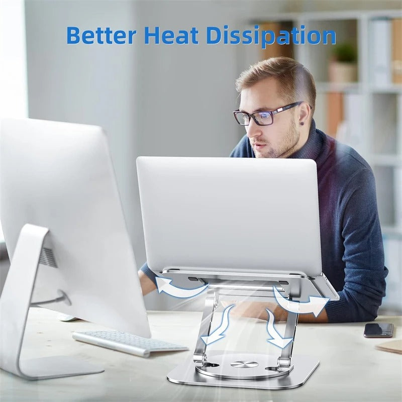 360° Foldable Rotating Laptop Stand