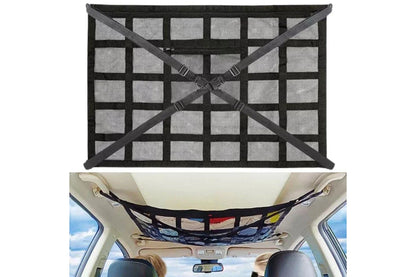 Universal Car Ceiling Mesh Storage Organizer