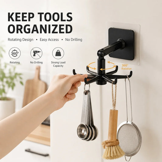 360° Rotatable Wall Hook