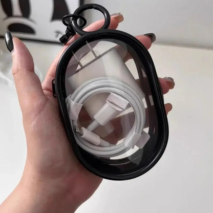 Transparent Travel Organizer Bag With Key Chain