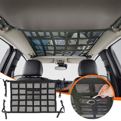 Universal Car Ceiling Mesh Storage Organizer