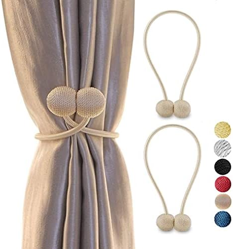 Premium Magnetic Ball Curtain Tiebacks