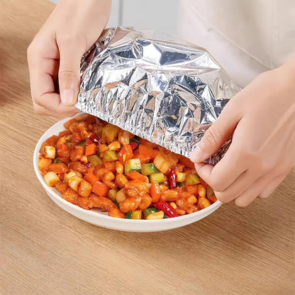 Reusable Aluminum Foil Food Wrap Covers