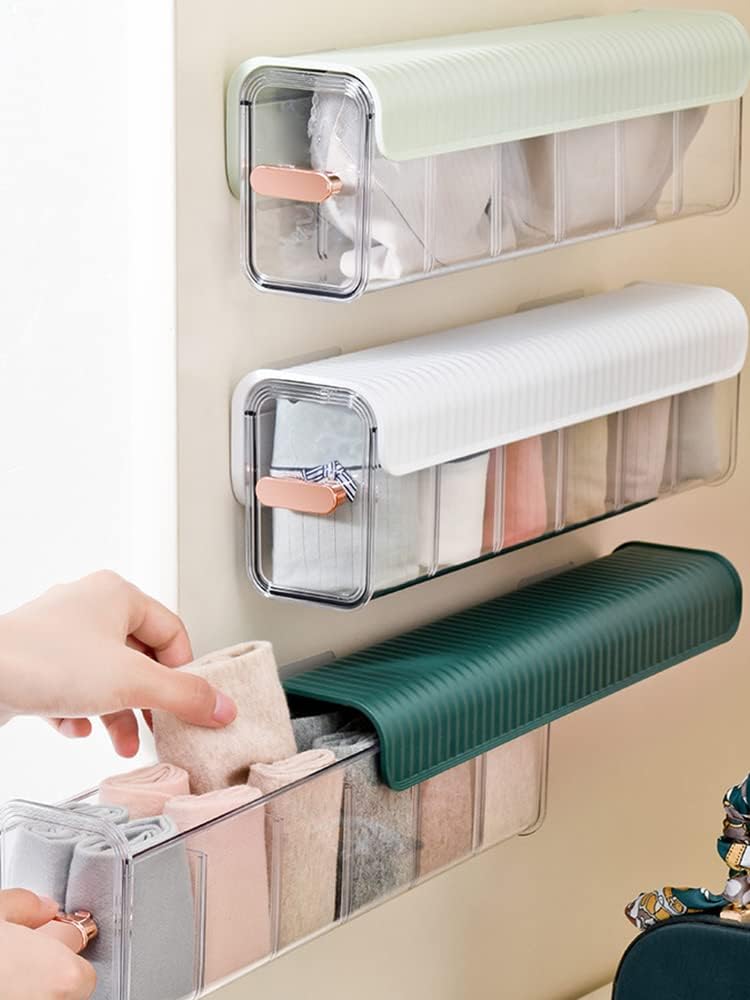 Wall Mounted Storage Organizer with 6 Compartments