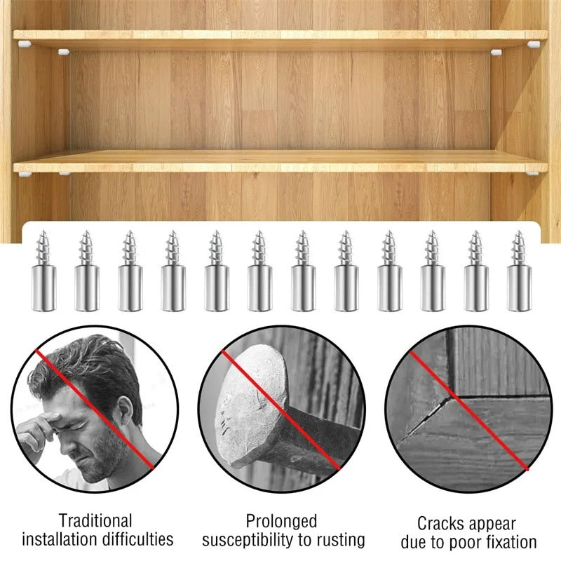 2 in 1 Shelf Support Screw