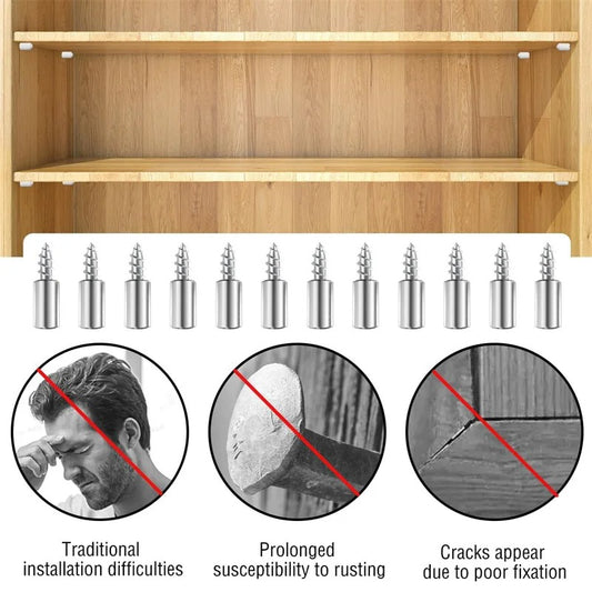 2 in 1 Shelf Support Screw
