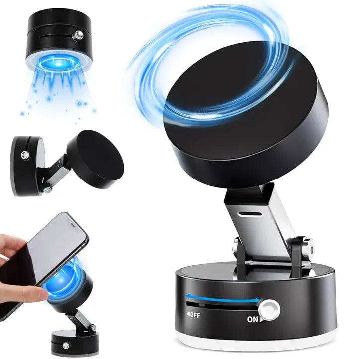 Magnetic Vacuum Suction Phone Holder
