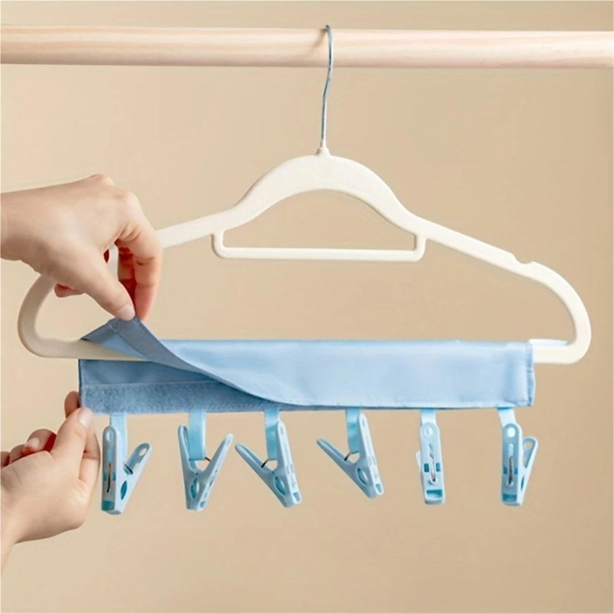 Foldable Space Saving Travel Clothes Hanger