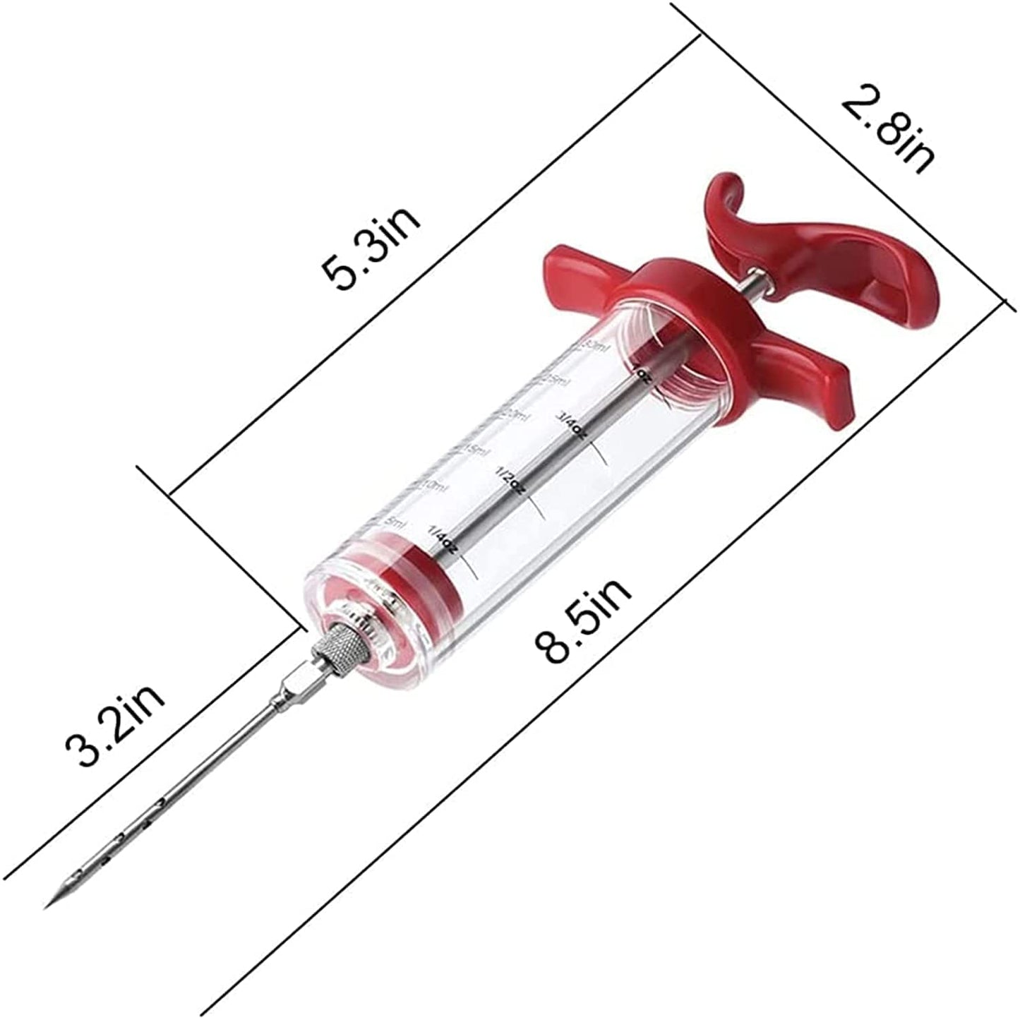 Meat Marinade Injector Gun