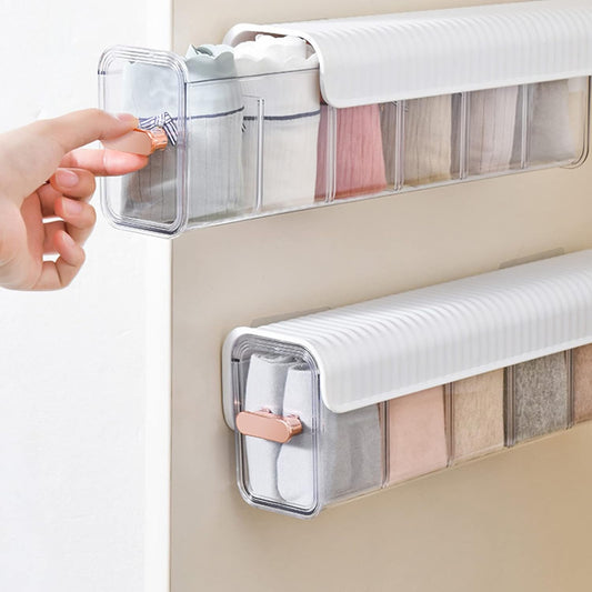 Wall Mounted Storage Organizer with 6 Compartments