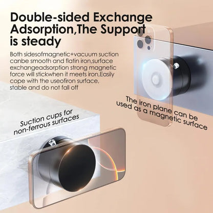 Magnetic Vacuum Suction Phone Holder