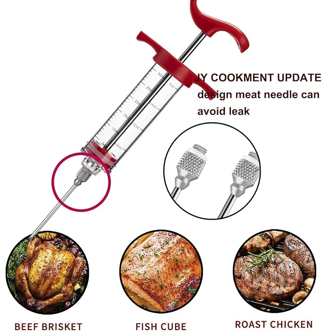 Meat Marinade Injector Gun
