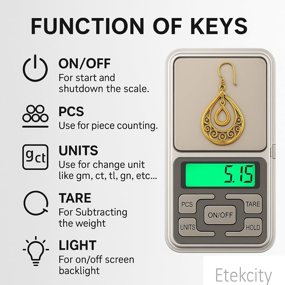 Mini Portable Weight Scale