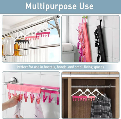 Foldable Space Saving Travel Clothes Hanger