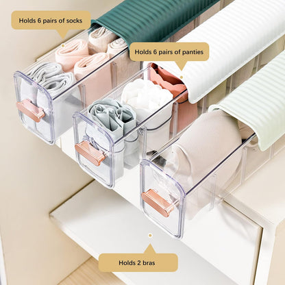 Wall Mounted Storage Organizer with 6 Compartments