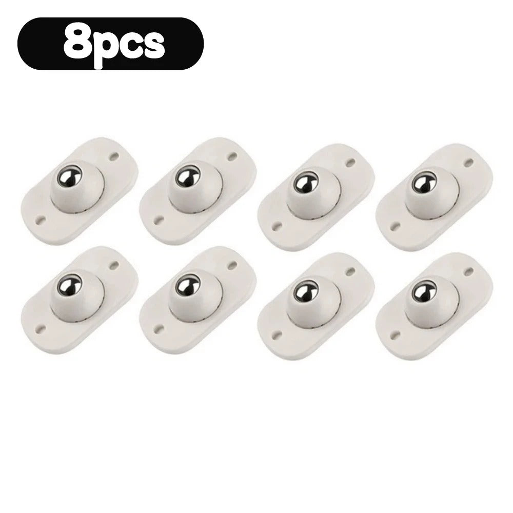 Self-Adhesive 360° Rotating Caster Wheels