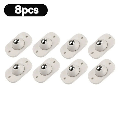 Self-Adhesive 360° Rotating Caster Wheels