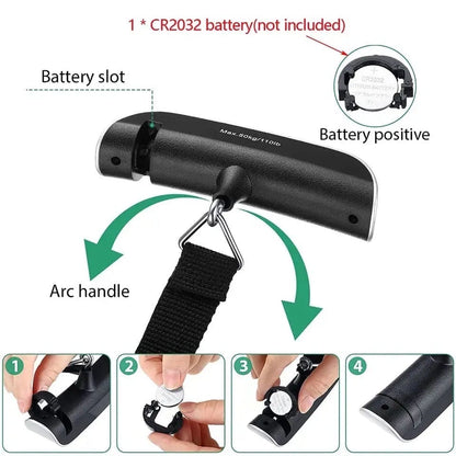 Portable LCD Digital Hanging Scale
