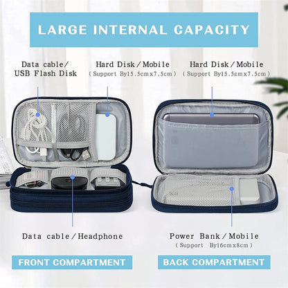 Travel Cable Organizer Pouch