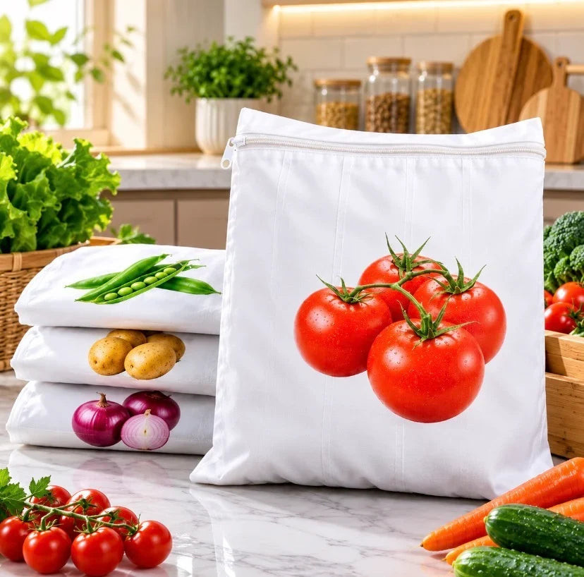 Multi-Purpose Reusable Cotton Grocery Storage Bag