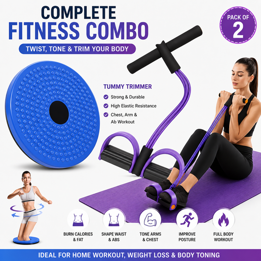 Waist Twister Disc + Tummy Trimmer