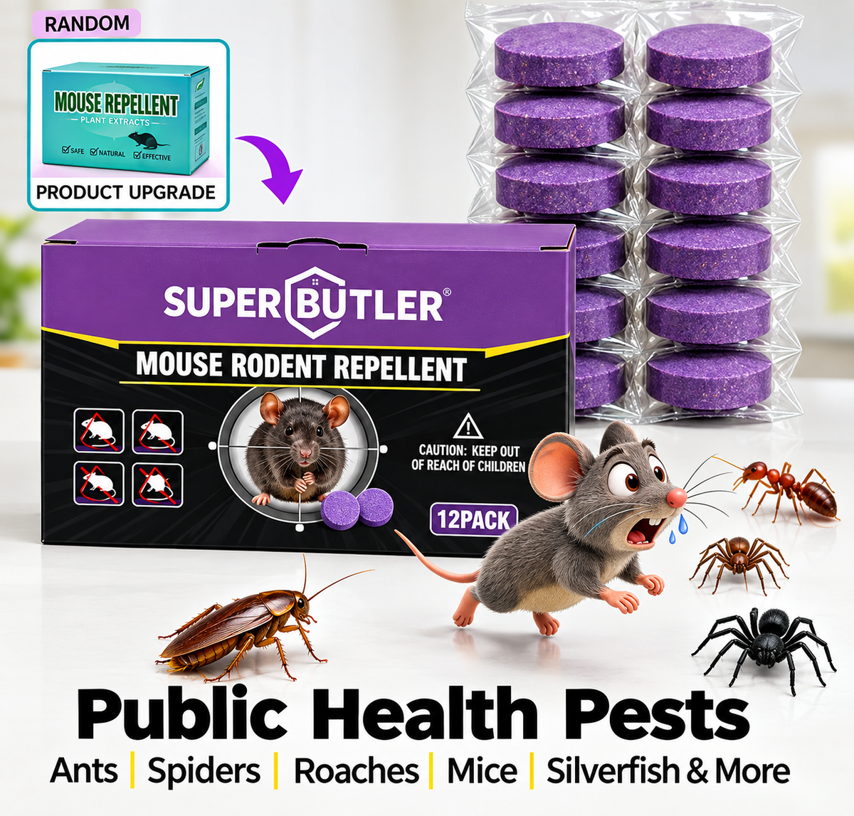 Super Butler Advanced Rodent & Pest Repellent