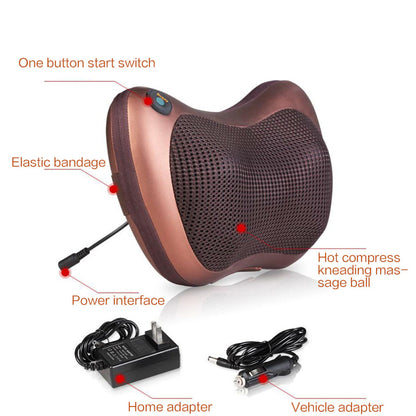 Electric Home & Neck Massage Pillow