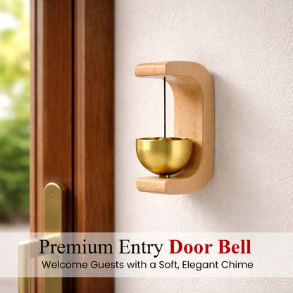 Classic Brass Door Chime Bell for Home Entrance & Office