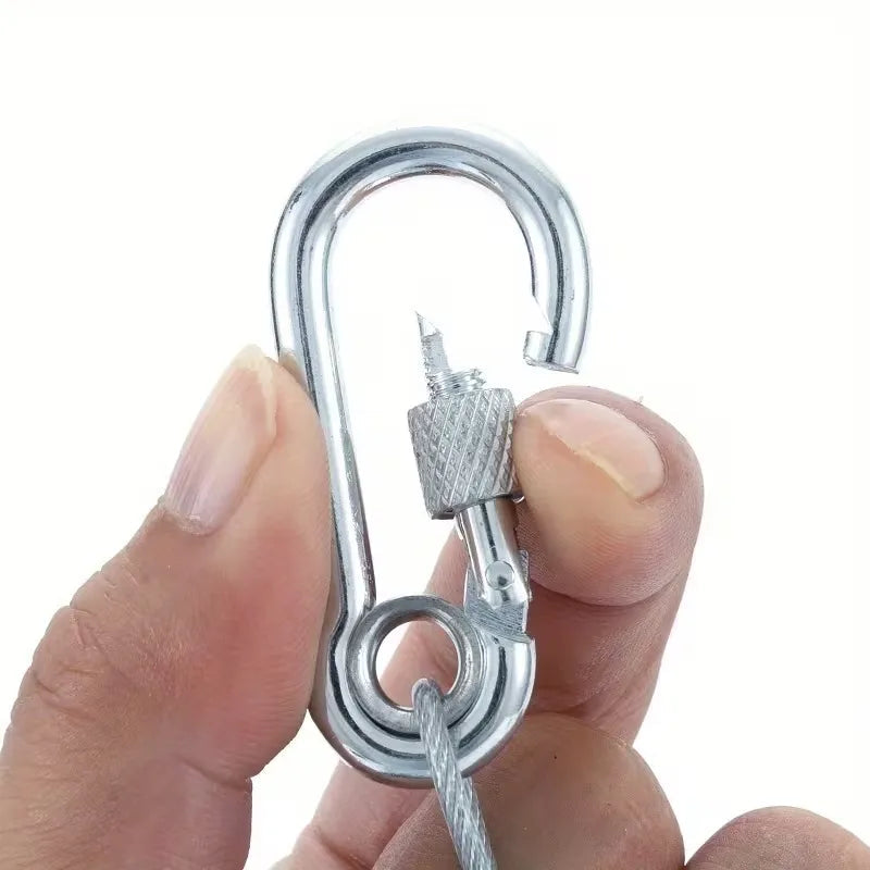 Stainless Steel PVC Coated Clothes Drying Rope (15 ft)