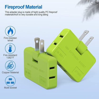 3-in-1 Foldable Socket Adapter