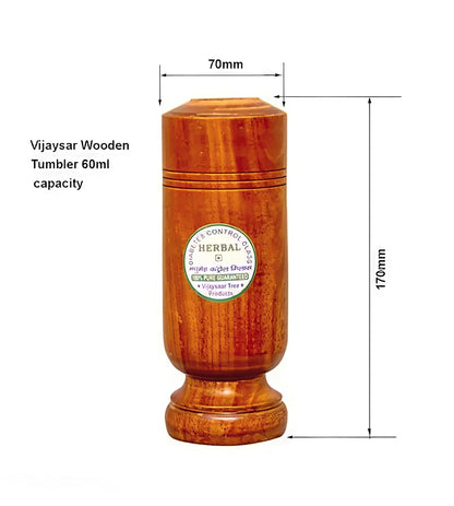 Wooden Herbal Wellness Cup