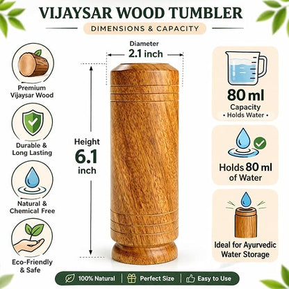 Wooden Herbal Wellness Cup
