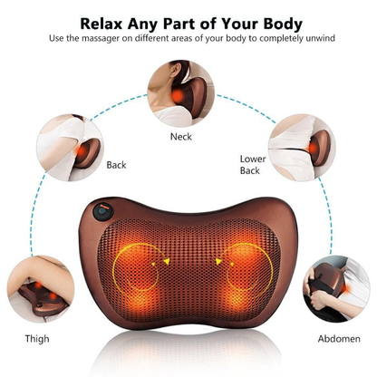 Electric Home & Neck Massage Pillow