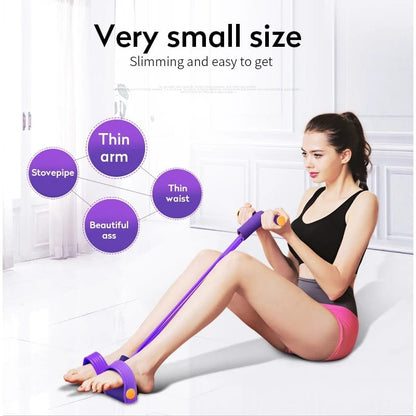 Home Workout Pedal Resistance Band