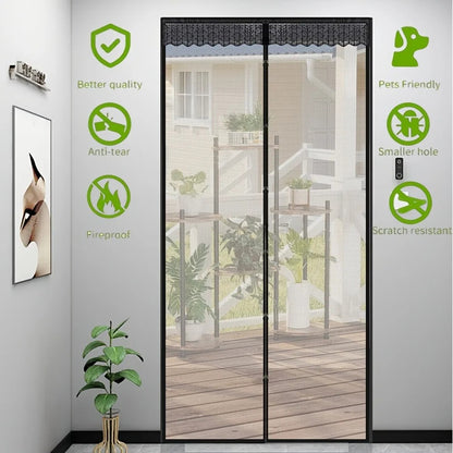 Magnetic Screen Door Curtain