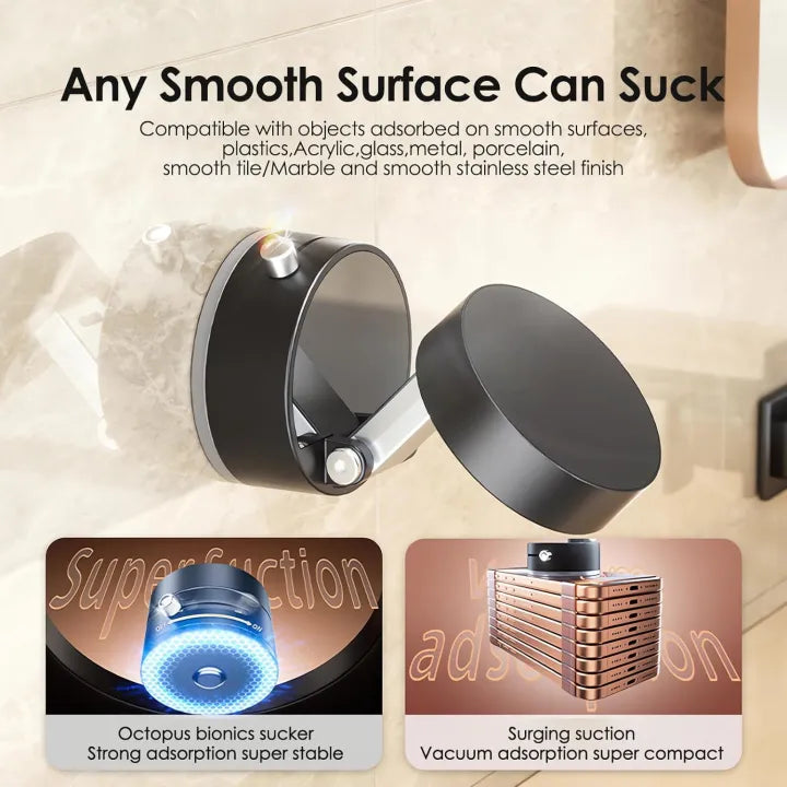 Magnetic Vacuum Suction Phone Holder
