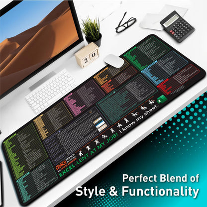 Shortcut Keys Mouse Pad