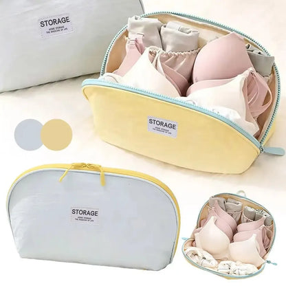 Multi-Compartment Bra & Panty Travel Organizer