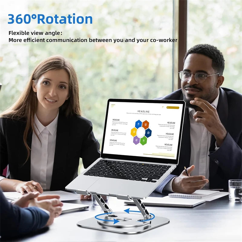 360° Foldable Rotating Laptop Stand