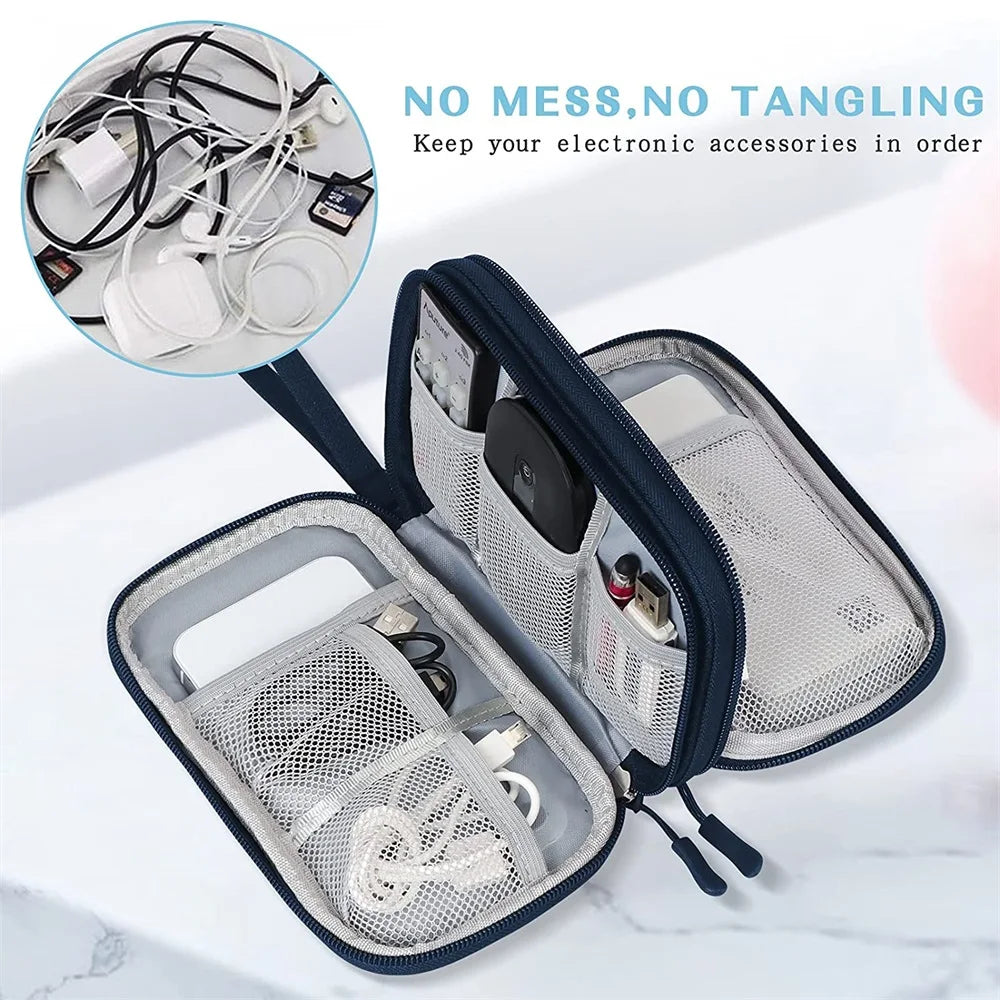 Travel Cable Organizer Pouch