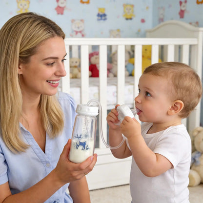 Hands Free Baby Feeding Bottle 250ML