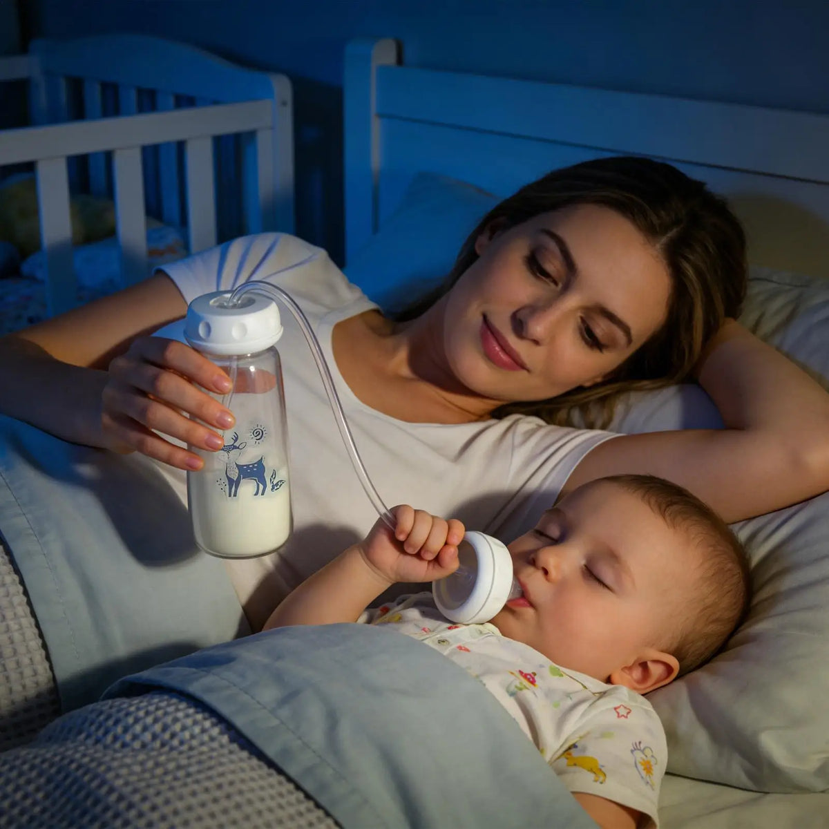 Hands Free Baby Feeding Bottle 250ML