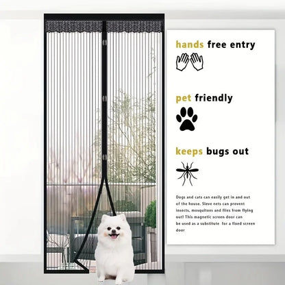 Magnetic Screen Door Curtain
