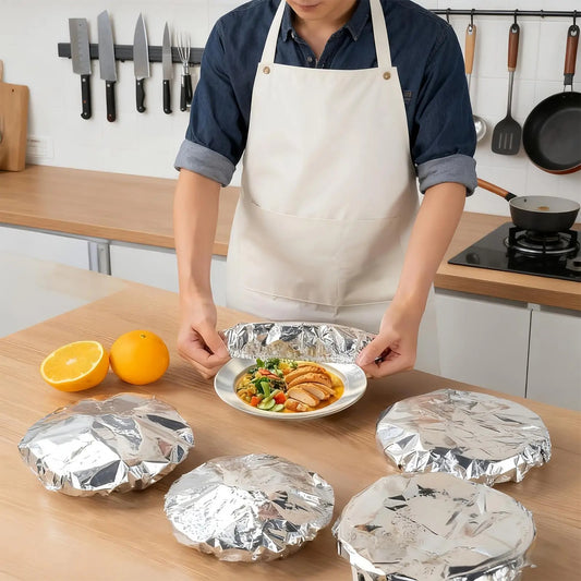 Reusable Aluminum Foil Food Wrap Covers