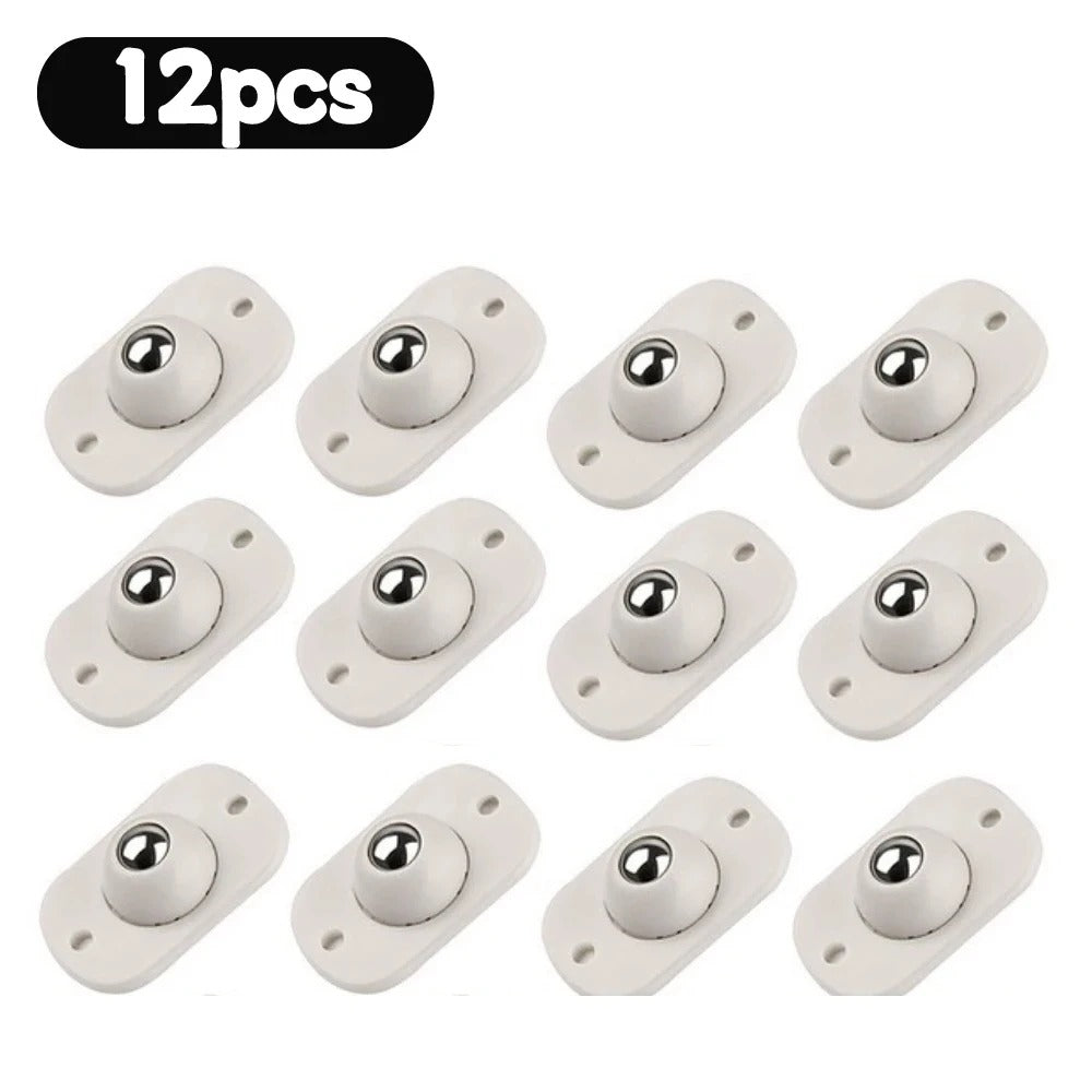 Self-Adhesive 360° Rotating Caster Wheels