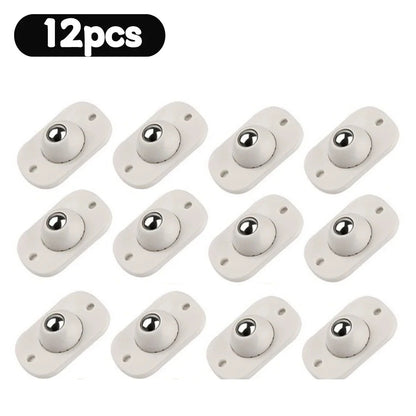 Self-Adhesive 360° Rotating Caster Wheels